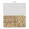 6 Pack: Gold Plastic Spacer Bead Mix by Bead Landing™